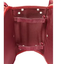 Vaude TwinShopper Fahrradtasche rot
