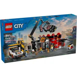 LEGO City 60472 Schrottplatz mit Autos