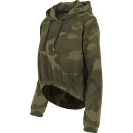 URBAN CLASSICS Sweatshirt Camouflage Green S