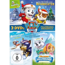 Paw Patrol: Die Paw Patrol rettet Weihnachten, Paw Patrol: Rettungen im Winter & Paw Patrol: Ein neuer Fellfreund! [3 DVDs]