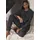 LASCANA Homewearhose anthrazit-meliert 48/50