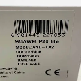 Huawei P20 lite Dual SIM 64 GB Klein Blue