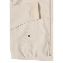 Cecil Blouson aus Leinen mit Zipper - beige L