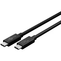 goobay USB-C 0,7 m Schwarz