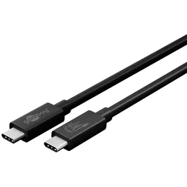 goobay USB-C 0,7 m Schwarz