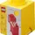 Room Copenhagen LEGO Aufbewahrungsbox Storage Brick 12 x 18 cm 1-tlg. gelb