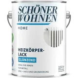 Schöner Wohnen DurAcryl Heizkörperlack, Wasserbasis, Reinweiss Glänzend / 750 ml