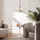 Elstead Lighting Kimrose 3-flg. 45,9 cm transparent Glas, Stahl