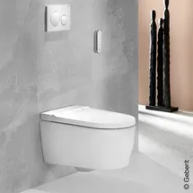 Geberit AquaClean Sela WC-Komplettanlage Wand-WC, 146220,