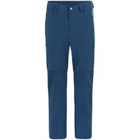 Vaude Farley Stretch Zip-Off-Hose Herren Blau 50-Short