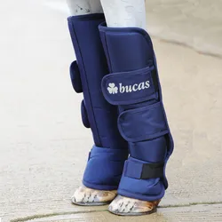Bucas Transportgamaschen Boots Navy/Navy, Vollblut