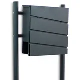 MS-18445 Anthrazit inkl. Zeitungsfach