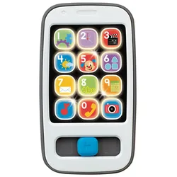Fisher-Price Lernspaß Smartphone Musiklernspielzeug für Babys, grau, deutsche Version