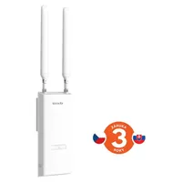 Tenda OAP1200 Outdoor Wi-Fi AP AC1200, Gigabit LAN, IP65, VLAN, 802.11k/v/r, aktives und passives PoE - Weiß
