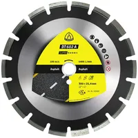 KLINGSPOR DT 602 A Diamanttrennscheiben 350 x 3,2 x