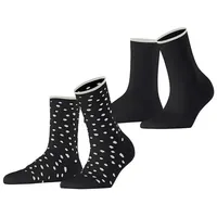Falke KGaA ESPRIT Damen Socken Sketched Dot 2er Pack