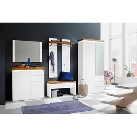 Novel Romina Garderobenschrank 91x198x38 weiß