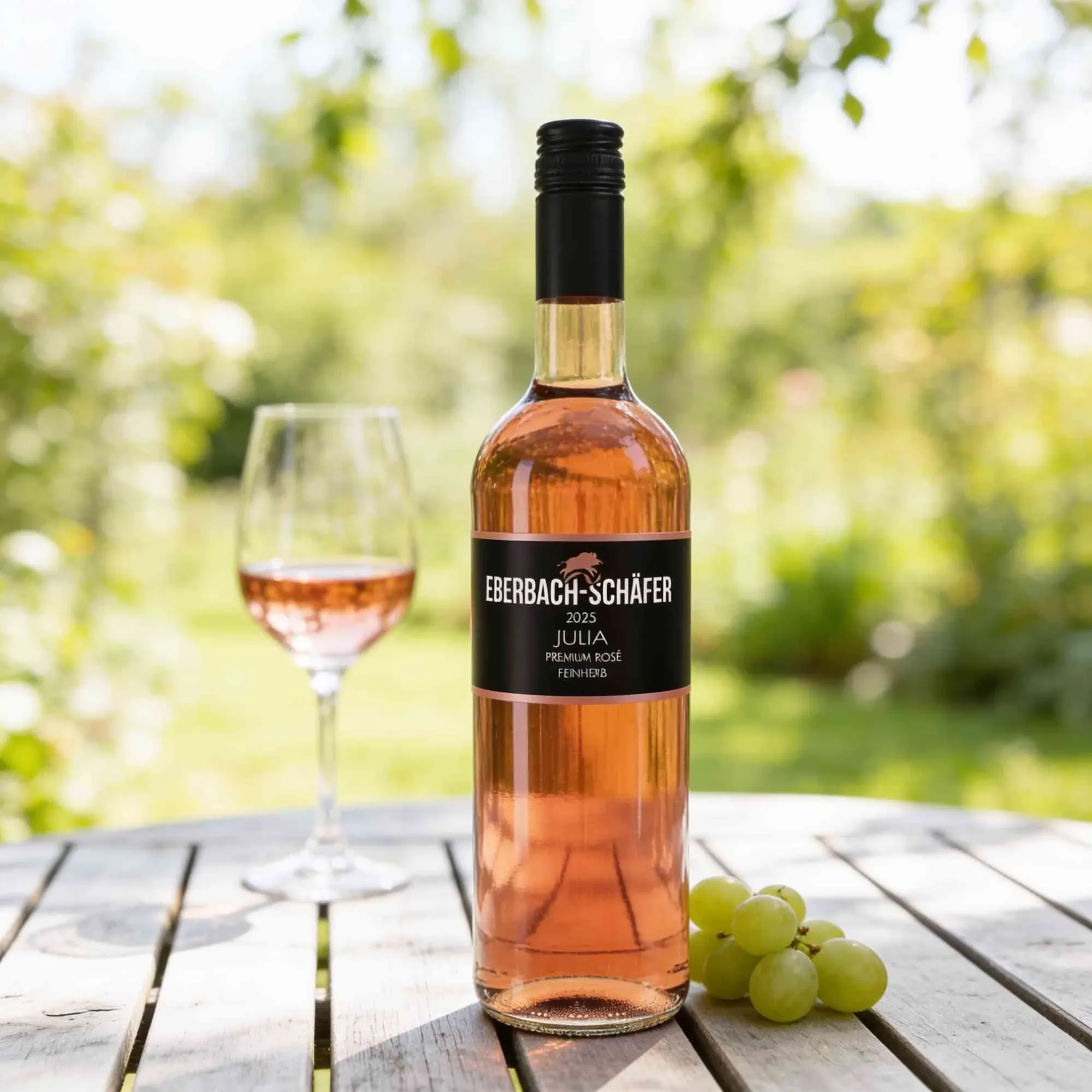 Weingut Eberbach-Schäfer 2025 Eberbach-Schäfer Julia Premium Rosé feinherb 25 Lemberger,Samtrot,Spätburgunder Deutschland