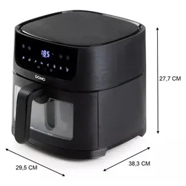 DOMO Heißluftfritteuse Do540Fr schwarz