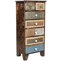 Garden Pleasure Kommode KALAY, 304056 vintage-braun 50,0 x 35,0 x 110,0 cm
