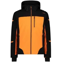 CMP MAN JACKET ZIP HOOD fanta fluo (C513) 52