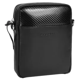 Bugatti Comet Umhängetasche Leder 18 cm schwarz