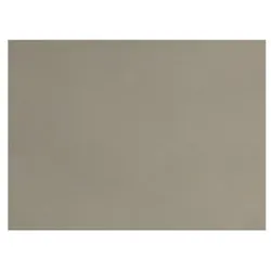 Exner 6er Set Platzset 43 x 30 x 0,2 cm : silbergrau Kunst-Leder