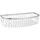 Primaster Duschkorb Edelstahl 40 x 9 cm Duschablage Duschregal Badregal