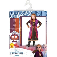 Rubie's - Offizielles Kostüm – Anna Die Eiskönigin 2, Kinder, I-300469L, Größe L, 7 bis 8 Jahre