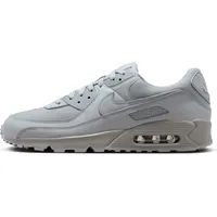 Nike Air Max 90 Sneaker, Wolf Grey Wolf Grey Wolf Grey Black, 45.5 EU