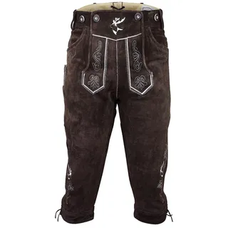 Edelnice Trachtenlederhose Kniebundhose Hirsch