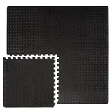 Eyepower 4er Set mit Rand - 63x63x1cm Trainingsmatte