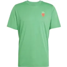 adidas Herren Shirt Tennis Graphic, GREEN, M