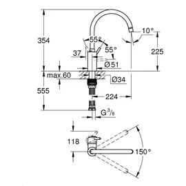 Grohe Concetto chrom 32661003