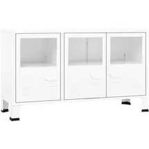 vidaXL Sideboard 105 x 62 x 35 cm Weiß