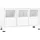 vidaXL Sideboard 105 x 62 x 35 cm Weiß