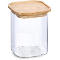 Zeller Vorratsglas m. Bambusdeckel, 900 ml, ca. 10 x