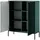 Möbel Kraft Highboard 104 x 125 cm Grün