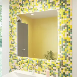 Dansani Spiegel Glow mit LED-Beleuchtung, Touch-Schalter und Dimmfunktion