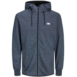 JACK & JONES Sweatjacke Air' & Dunkelblau,Weiß - S