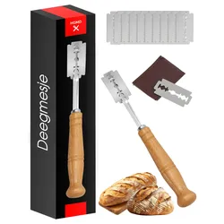 HGMD Teigmesserset - 12 Stück - Lame - Lame Messer - Teigmesser - Brotmesser