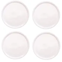 Saturnia Pizzateller/Pizza Teller - Serie Napoli - blanko Weiss (4, Ø31cm)