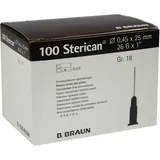 B. Braun Sterican Kanüle 0,45 x 25 mm 100 St.