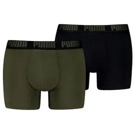 Puma MEN Everyday BASIC BOXERS 2P FOREST Night Tonal, L