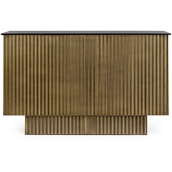 Barschrank Virat aus Mangoholz, 160 cm