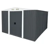 Home Deluxe Geräteschuppen Bohio XXL 2,57 x 3,13 m Grau