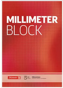 BRUNNEN Millimeterblock DIN A3 Millimeter