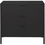 58 aufm Kessel Kommode, Erna 81x45x82 Lack-anthrazit matt 14717-Q | Grau