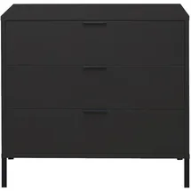 58 aufm Kessel Kommode, Erna 81x45x82 Lack-anthrazit matt 14717-Q | Grau