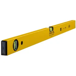 STABILA Wasserwaage Type 70, 80 cm, leichtes Alu-Profil, 1 Horizontal-Libelle, 1 Vertikal-Libelle, Made in Germany - 02286